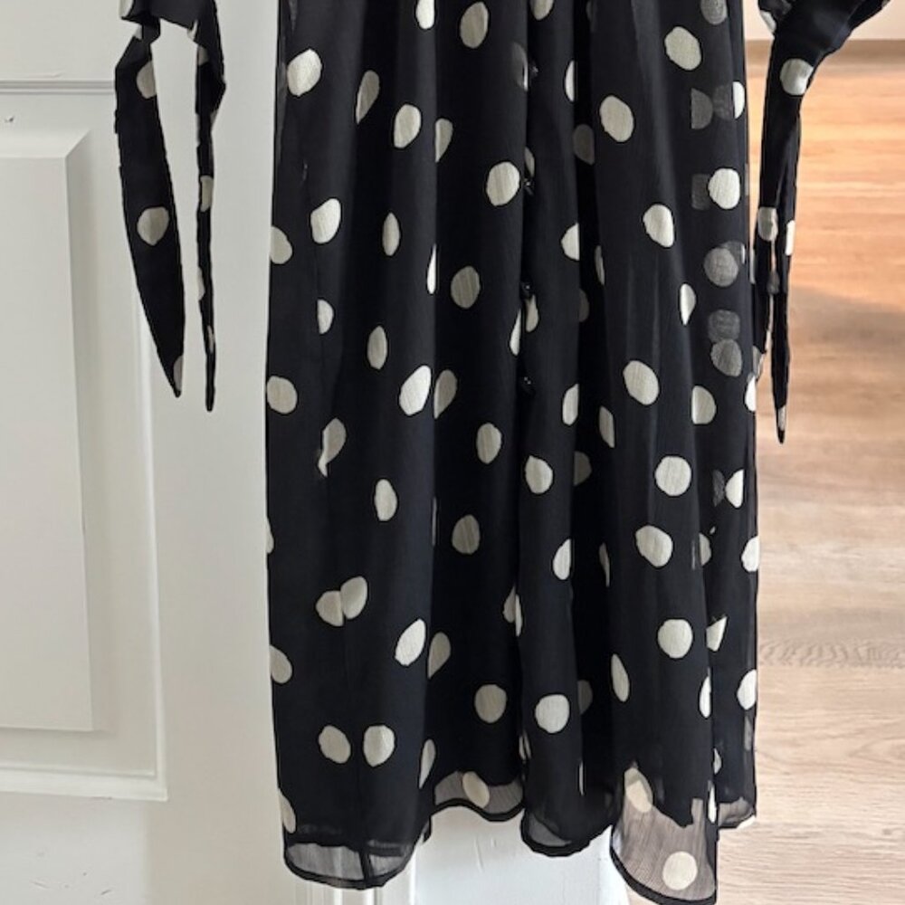 Nanushka Polka Dot Dress View 5